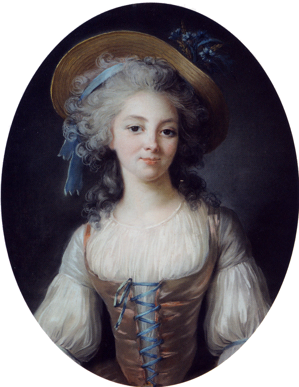 Louise Charlotte Françoise Le Tellier - par Élisabeth Vigée Lebrun